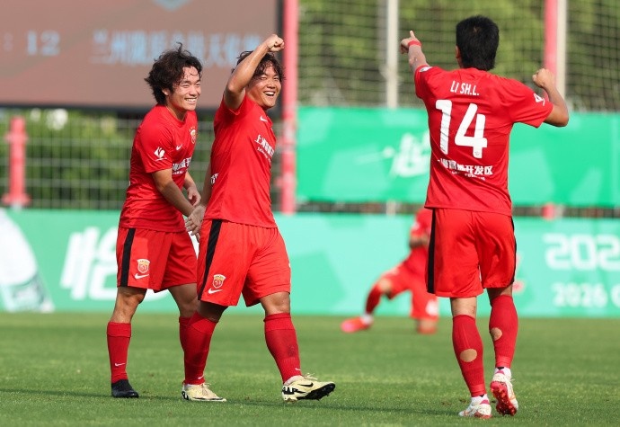 王逸伟贴地斩定胜局，上海海港富盛经开1-0兰州陇原竞技
