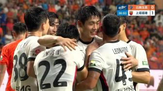 连追两球 玉昆2-2逼平海港 18岁布尼亚明替补传射 连追两球 玉昆2-2逼平海港 18岁布尼亚明替补传射