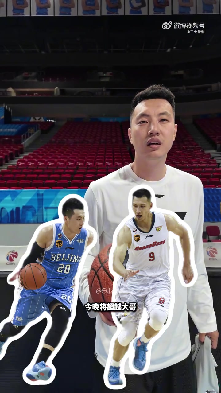 翟晓川第626场超越易建联，升至CBA历史出场榜第11位